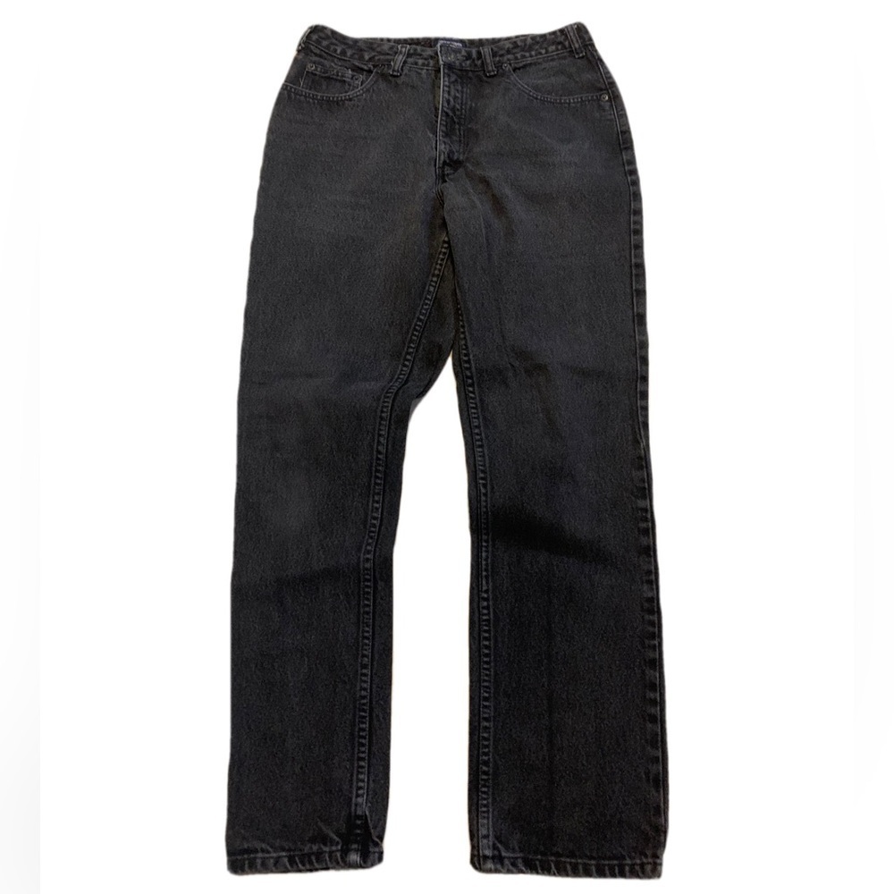 Vintage Denver Hayes Black Straight Leg Jeans - 32x32 - Picture 1 of 6